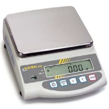 KERN EW 12000-1NM Precision Balance 12000 g / 0.1 g with Draught Shield