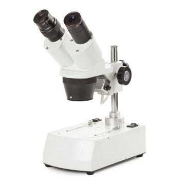 AP-8 Binocular Stereo Microscope with Double Nosepiece 20x/40x Incident and Transmitted Illumination