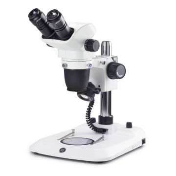NexiusZoom EVO Binocular Stereo Microscope Euromex zoom 1:8.4 45° head with LED illumination