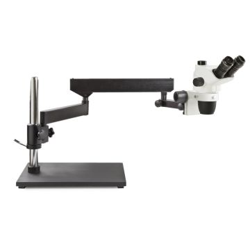 NexiusZoom EVO Trinocular Stereo Microscope with Articulated Arm and Heavy Base