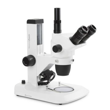 NexiusZoom EVO Trinocular Stereo Microscope by Euromex with Incident and Transmitted LED Illumination