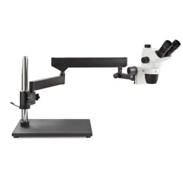 NexiusZoom EVO Trinocular Stereo Microscope Euromex with Articulated Arm Heavy Base 6.7x–45x Zoom