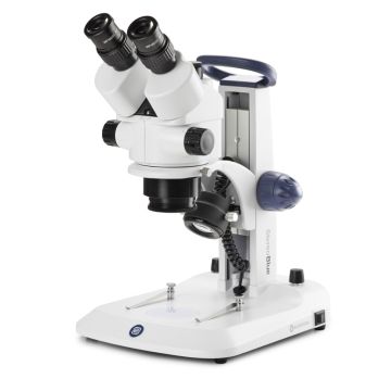 Trinocular Zoom Stereo Microscope 7x–45x with Incident and Transmitted LED Illumination