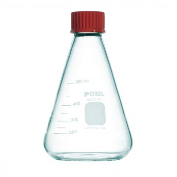 Erlenmeyer flask with stopper