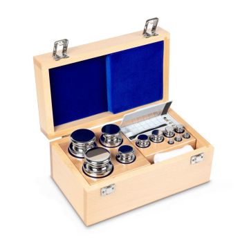 Juego de pesas OIML E2 1 g - 2 kg