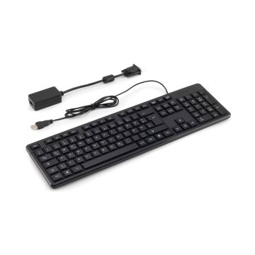 Teclado USB con interfaz de host USB