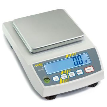 KERN PCB Precision Balance 1000 g / 0.1 g with Backlit LCD Display