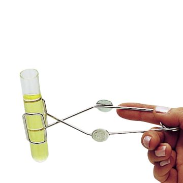 Nickel-Plated Steel Test Tube Holder 145 mm up to 30 mm Ø